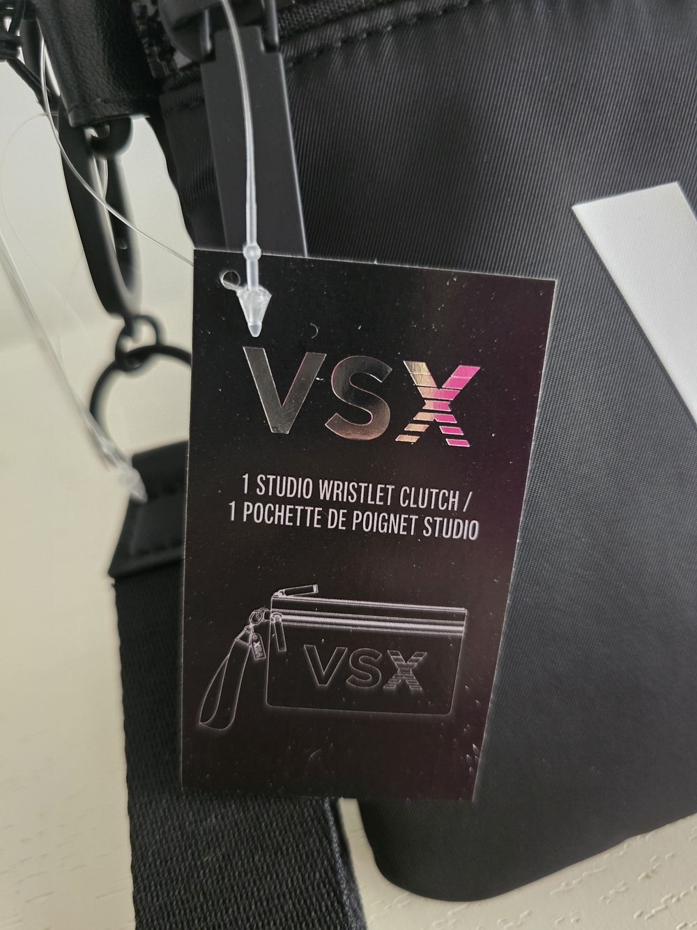 VSX Black Waist Pouch with White Logo - Picture 5 of 11